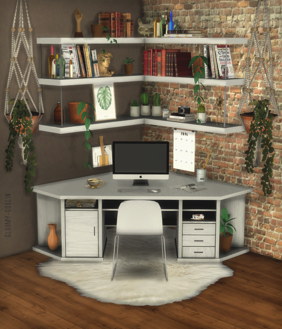 Sims 4 cc hanging desk - maxbcal