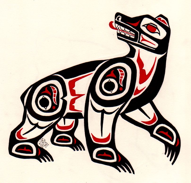 Haida Polar Bear