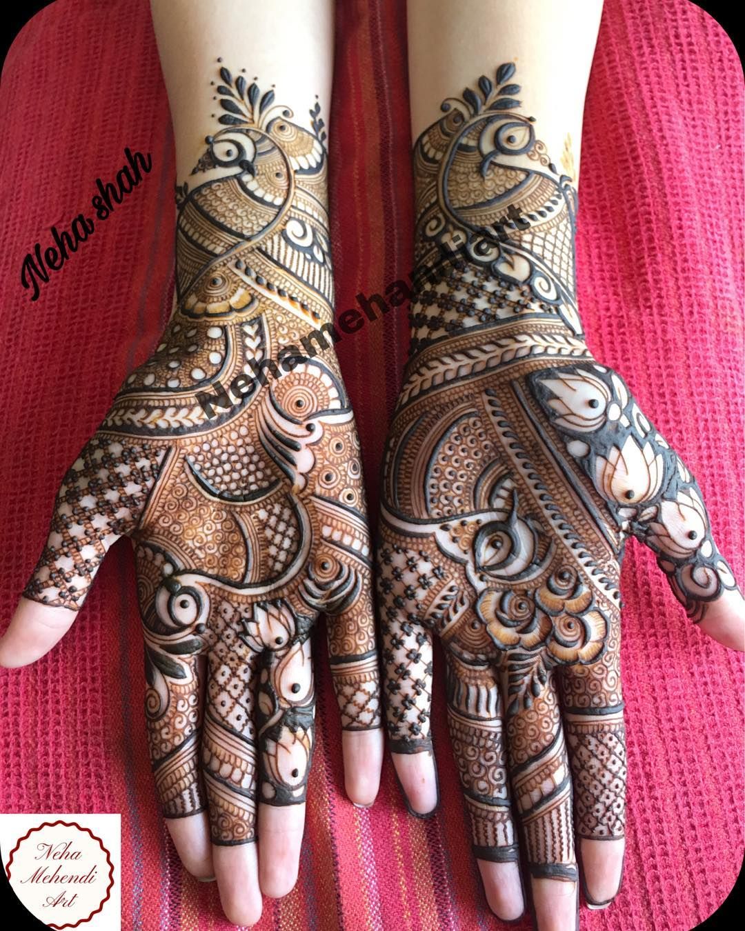 nehamehendiart #siders#henna#mehendi | Dulhan mehndi designs ...