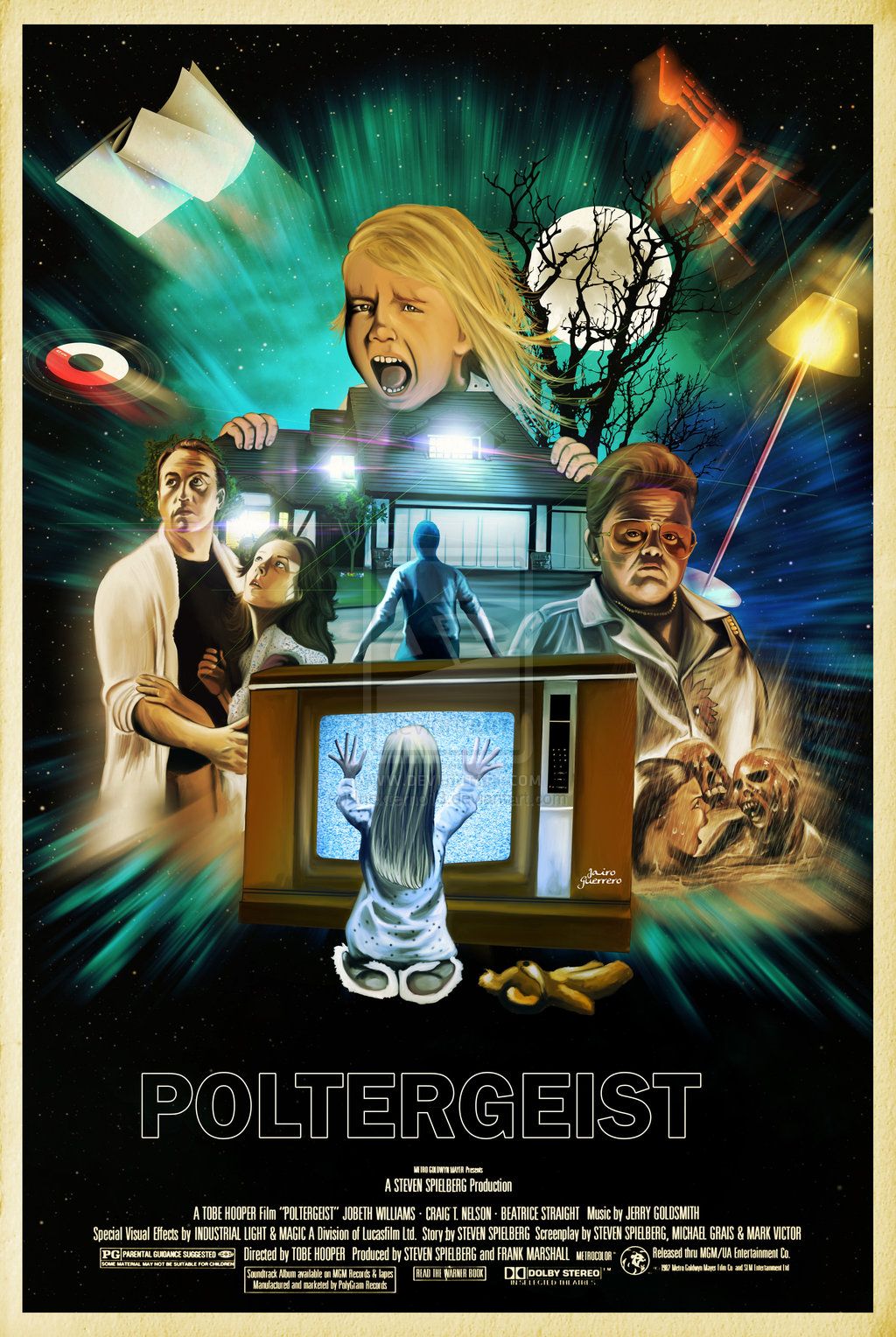 welcome2creepshow | Horror movie art, Poltergeist movie, Horror posters