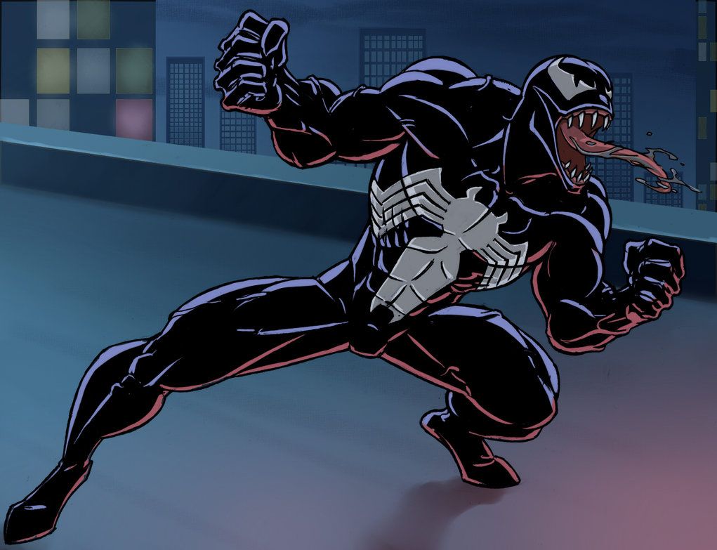 The Amazing Spiderman Cartoon Venom