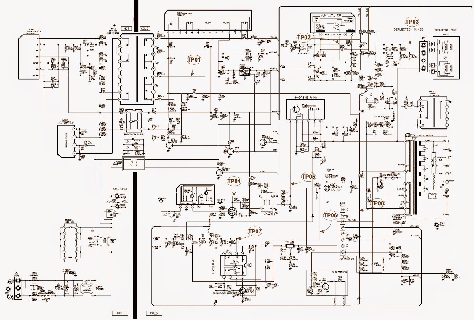 Lg Crt Tv Schematic Diagram Electro Help: Rp-29fc40p