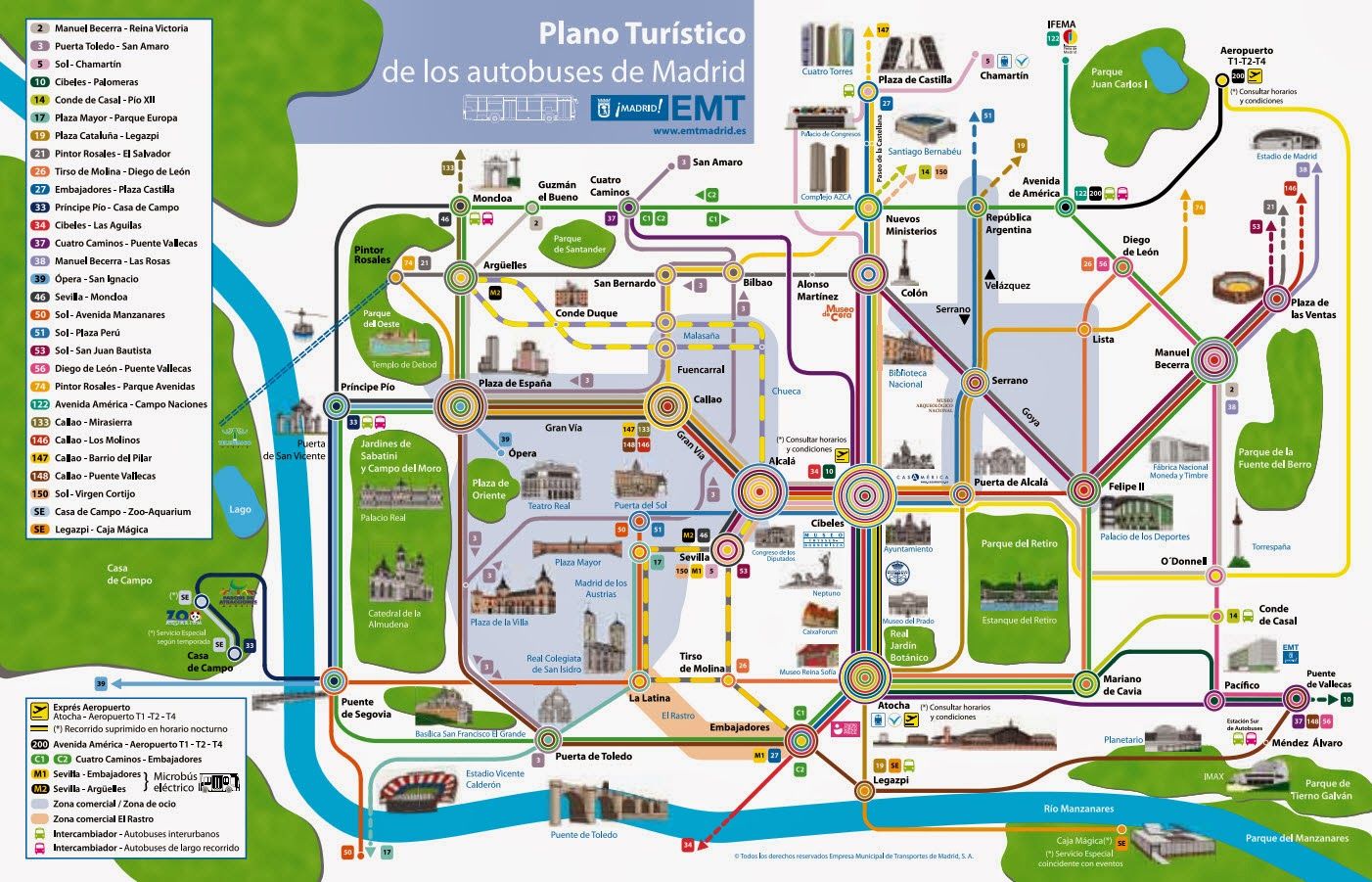 Ahora Madrid | Que faire à madrid, Madrid carte, Carte touristique