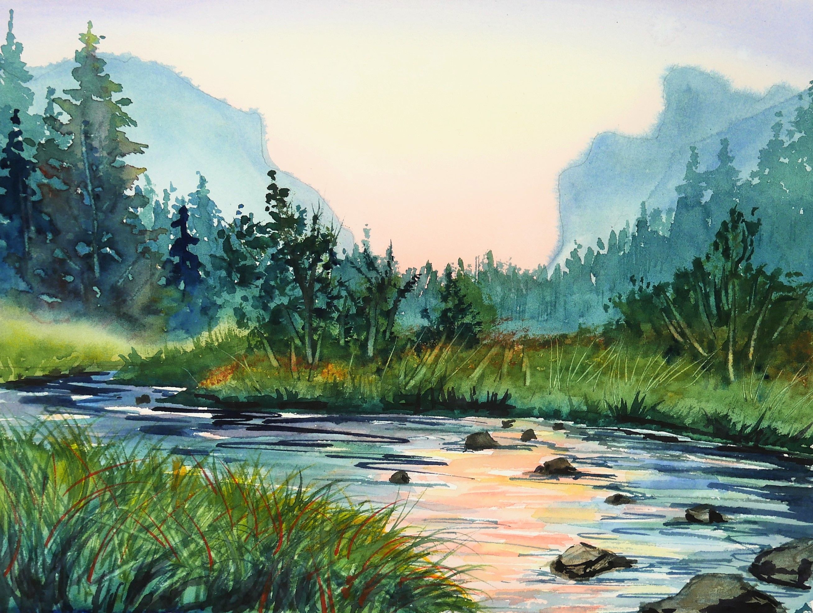 Watercolor Landscape Workshop | Learn to Paint Beautiful Landscapes