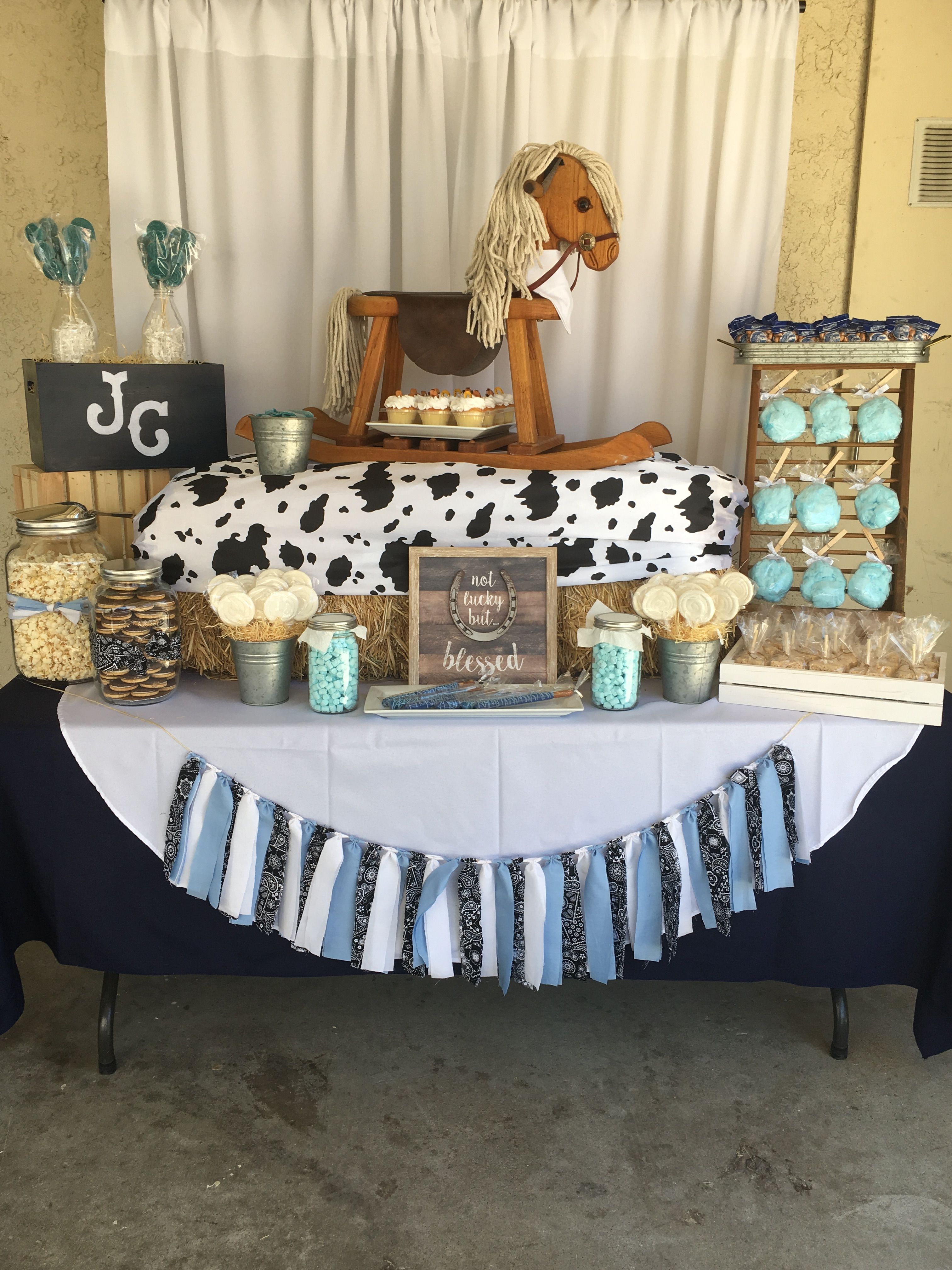 It's a Cowboy! #babyshower #cowboybabyshower #itsaboy | Cowboy baby ...