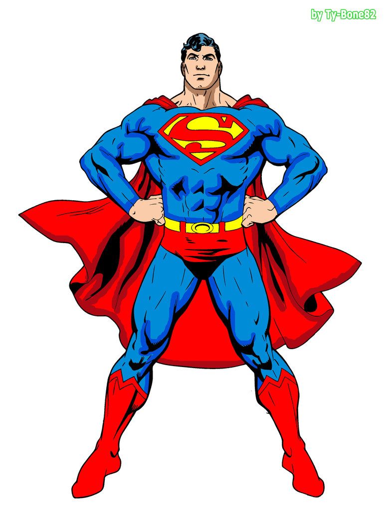 Superman Standing Pose