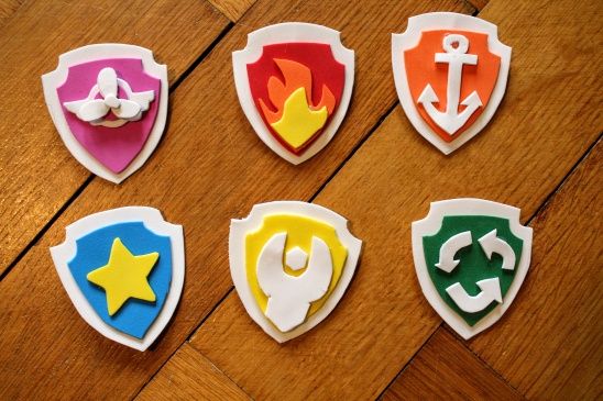 Paw Patrol Badges By Lisa Anderson 