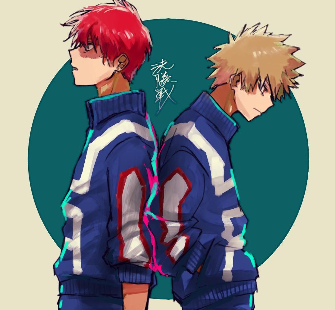 Katsuki Bakugo And Shoto Todoroki