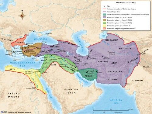 The extent of the Achaemenid Empire | Bible mapping, Persian empire map ...