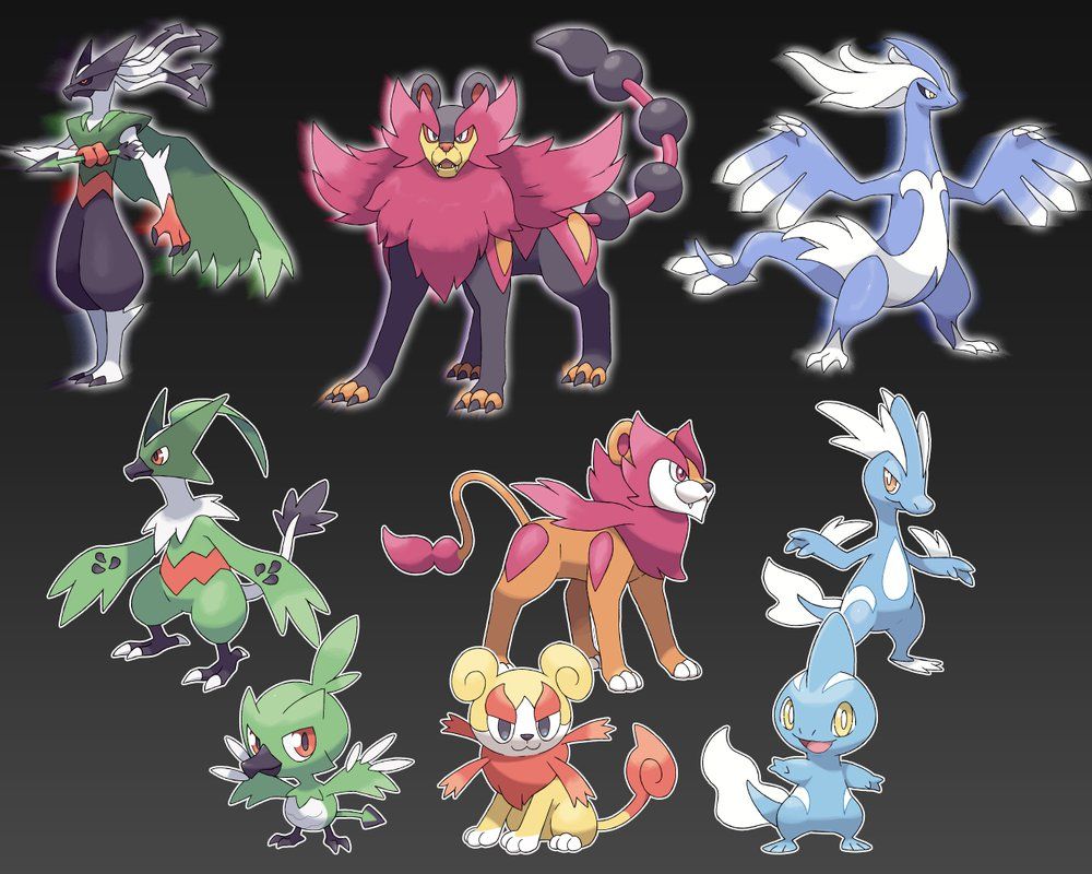 Fakemon starters | Pokemon pokedex, Pokemon starters, Pokemon