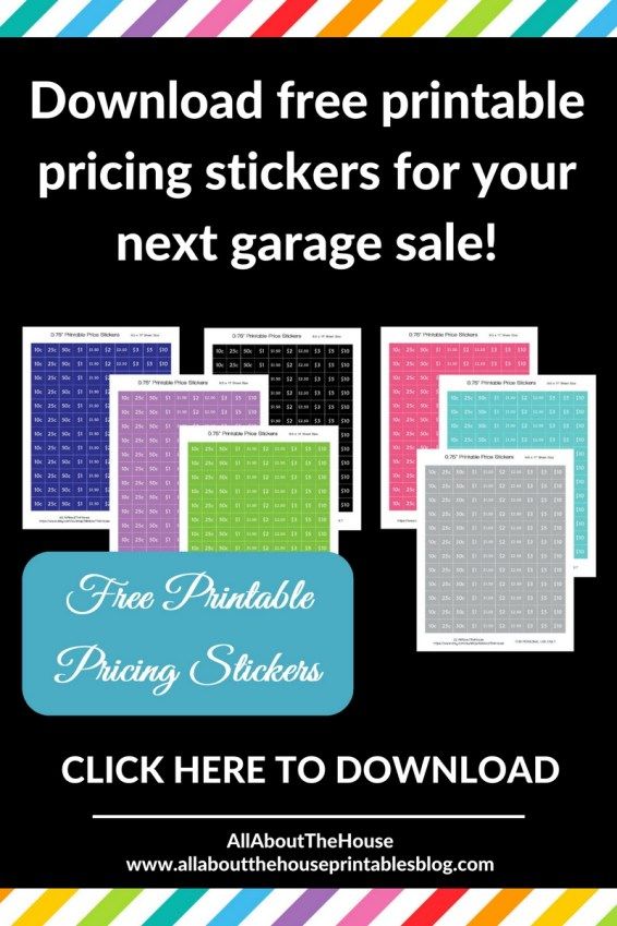 Garage Sale Planner All About Planners Garage Sale Signs Garage Sale Pricing Garage Sales [ 849 x 566 Pixel ]