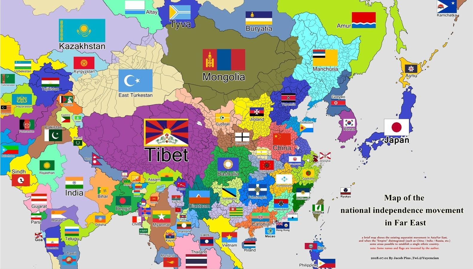 Alternate Map Of Asia Read Description R Imaginarymaps - Gambaran