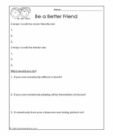 how to be a better friend worksheets making friends social skills social skills making friends