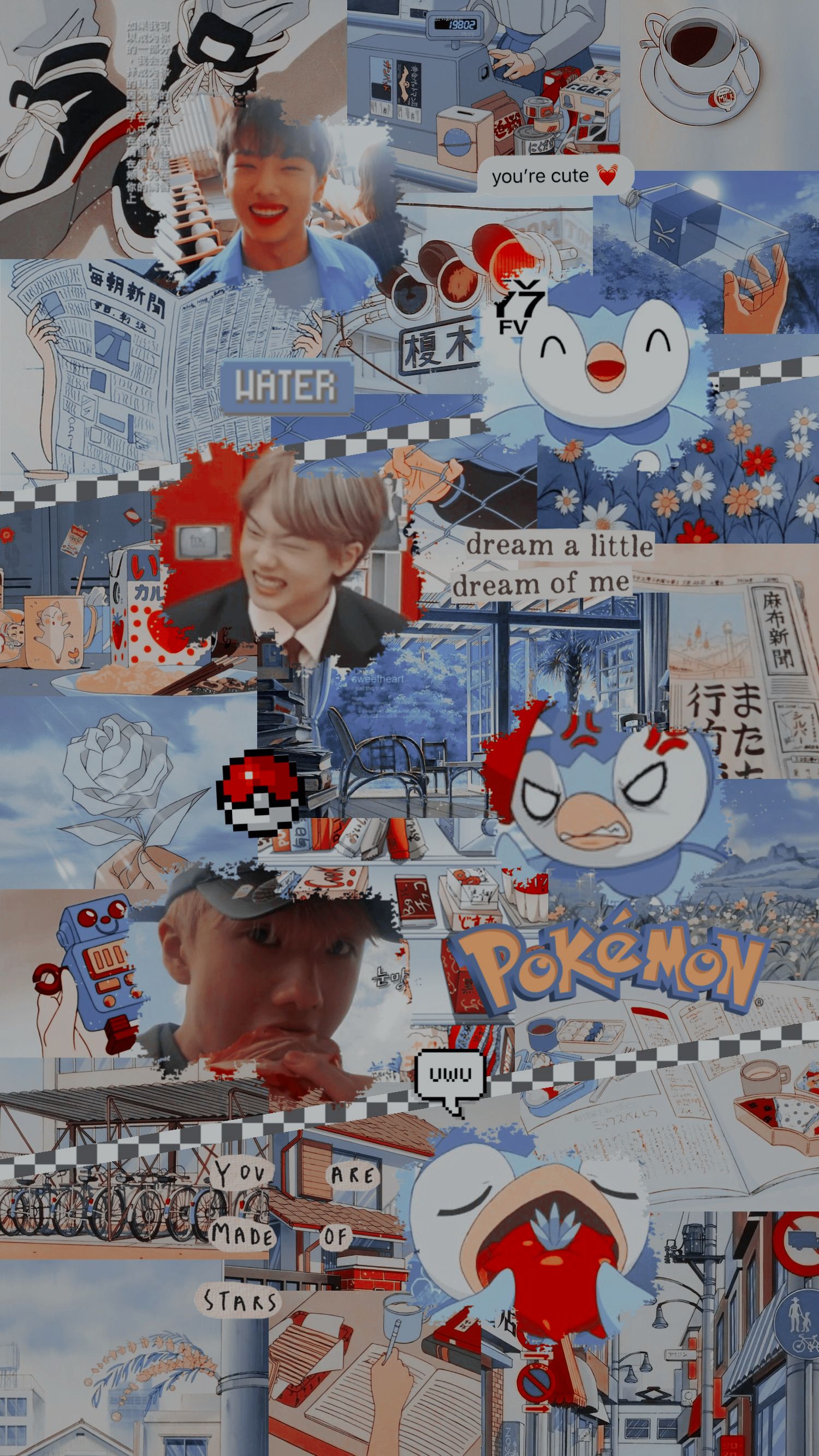 Nct Dream Jisung Wallpaper Anime Pokemon Blue Red Blue Anime Anime Wallpaper Anime