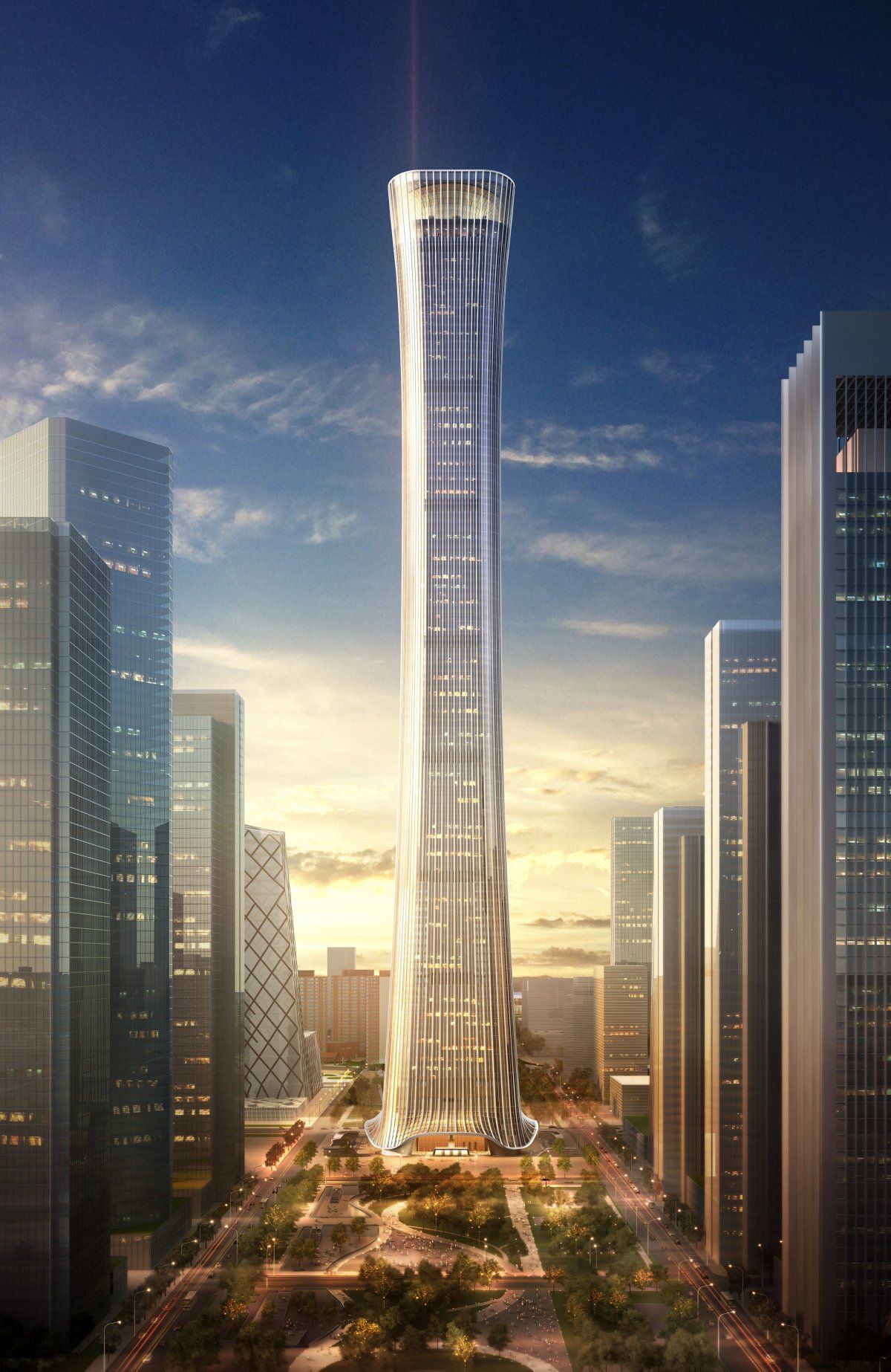 Futuristic Skyscraper