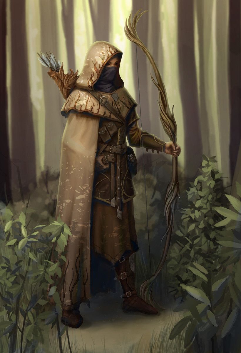 Autumn Ranger, Viktor Solovyov on ArtStation at https://www.artstation ...