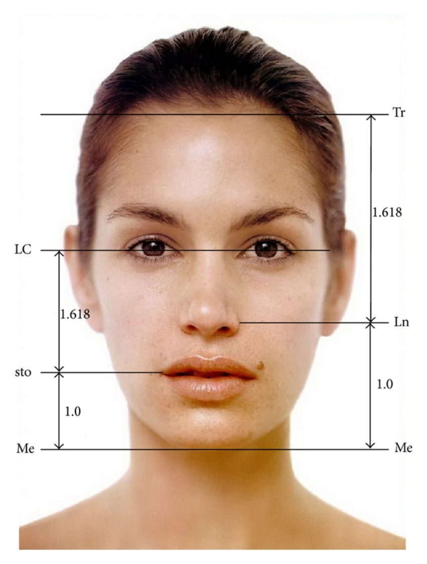 The Golden Ratio Face Test