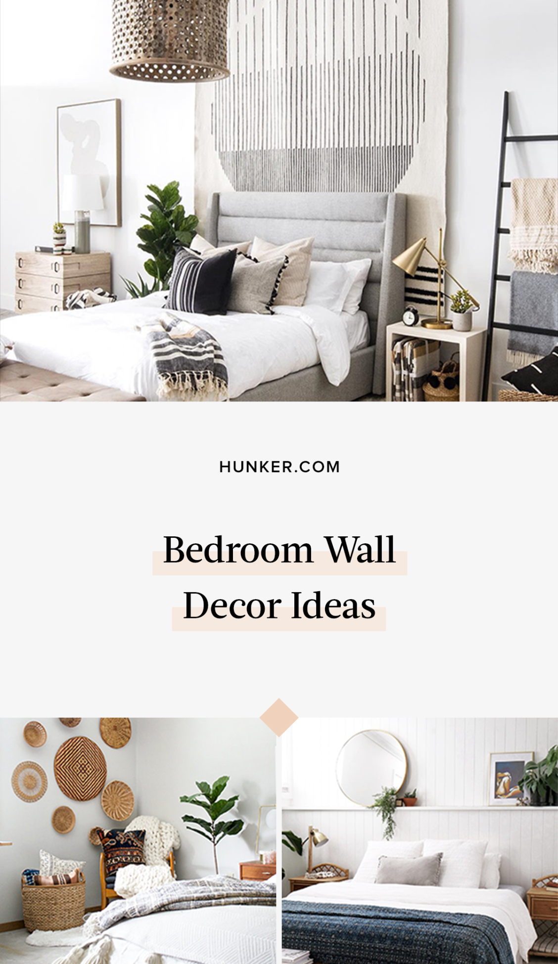 25 Clever Bedroom Wall Decor Ideas to Make the Most of That Blank ...