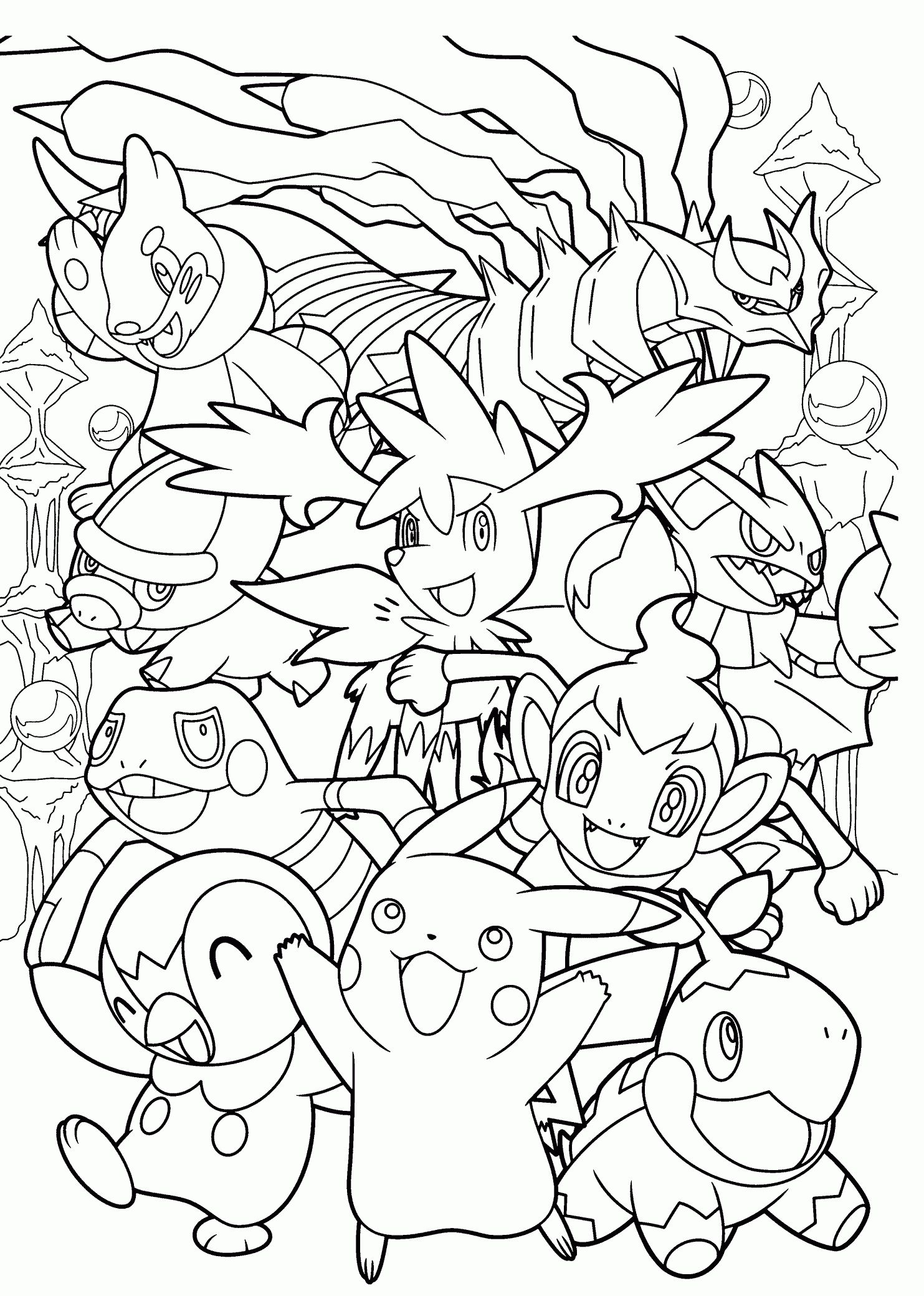 All Pokemon Coloring Pages