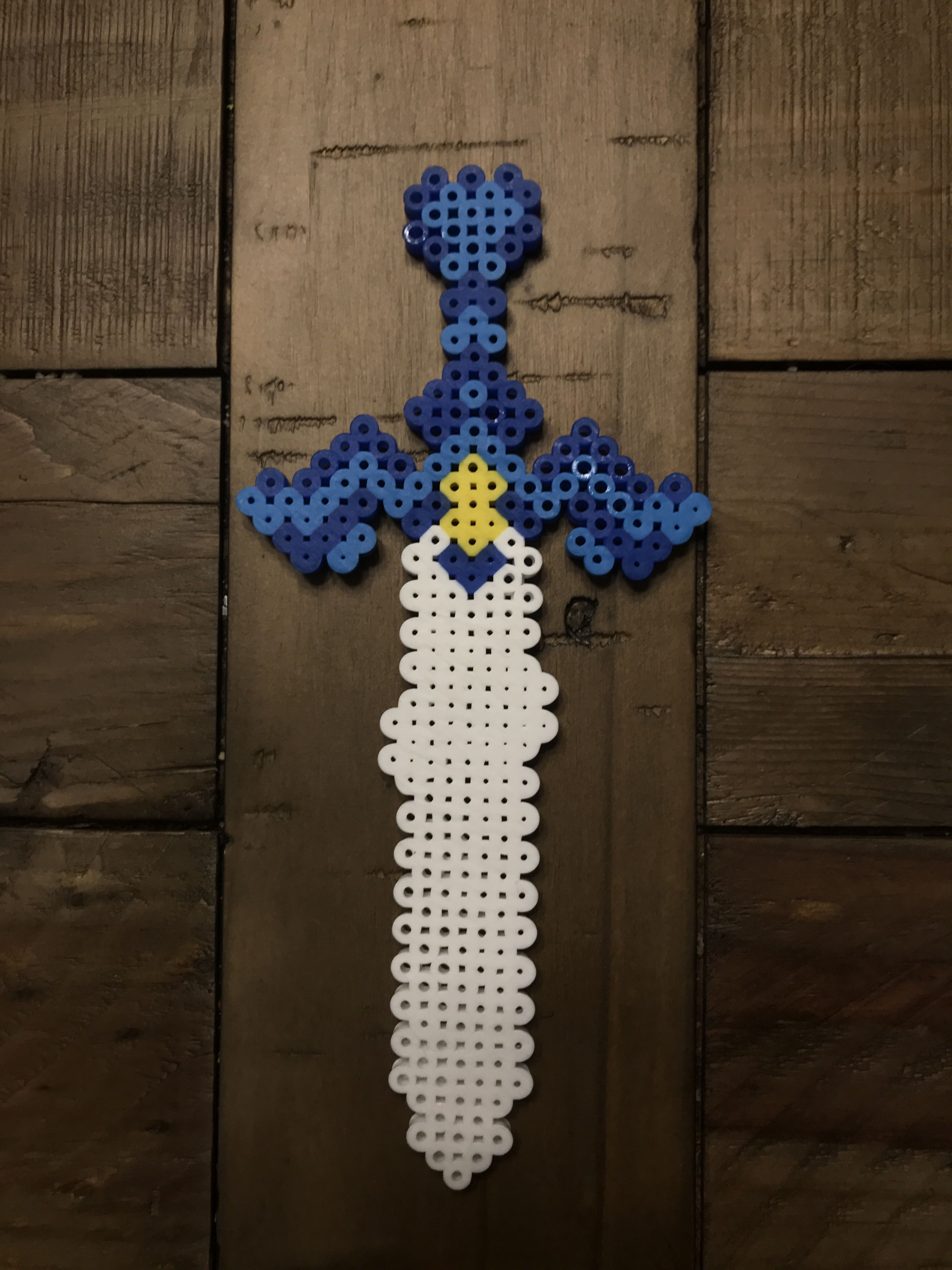 Zelda master sword perler bead pattern Pokemon Cross Stitch Patterns ...