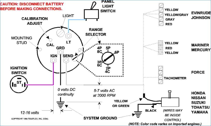 Tachometer For Mercury Outboard Motor