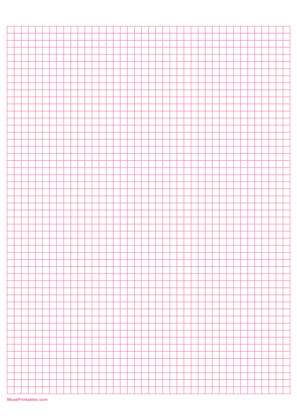 Printable 1/2 cm Pink Graph Paper for A4 Paper. Free download at https ...