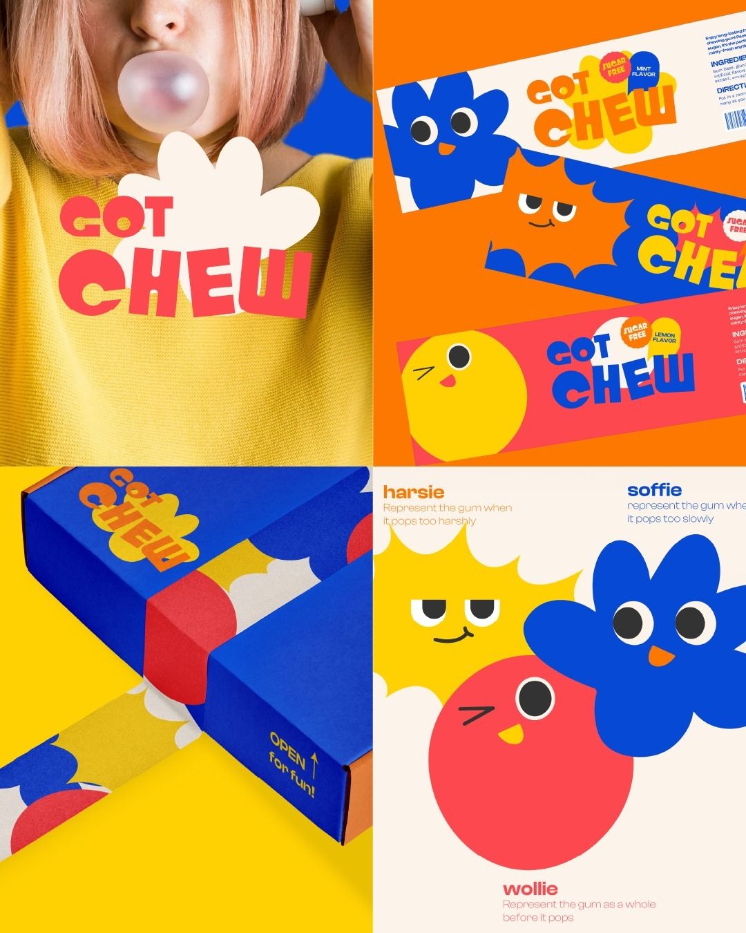 Got Chew - Chewing Gum Brand Identity