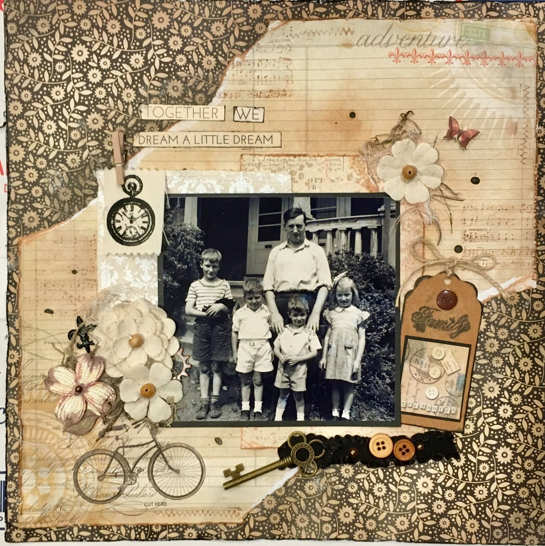 Vintage Scrapbook Designs