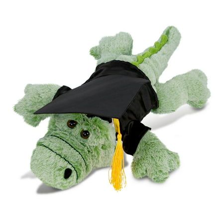 DolliBu Large Alligator Graduation Plush Toy - Super Soft Graduation ...