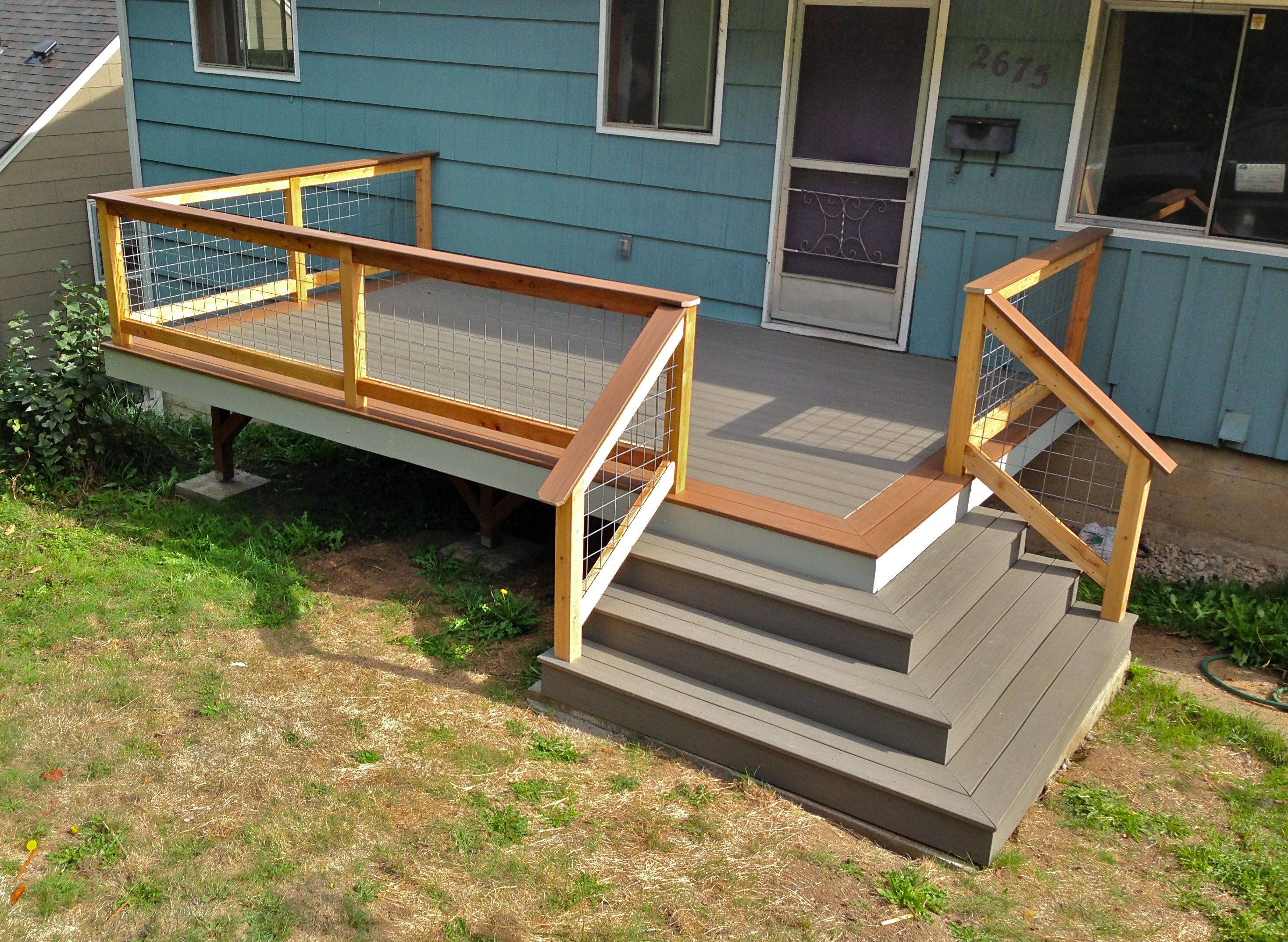 Wrap Around Deck Home Design