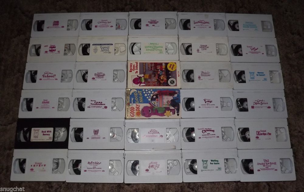 Barney VHS Lot 20 Rare