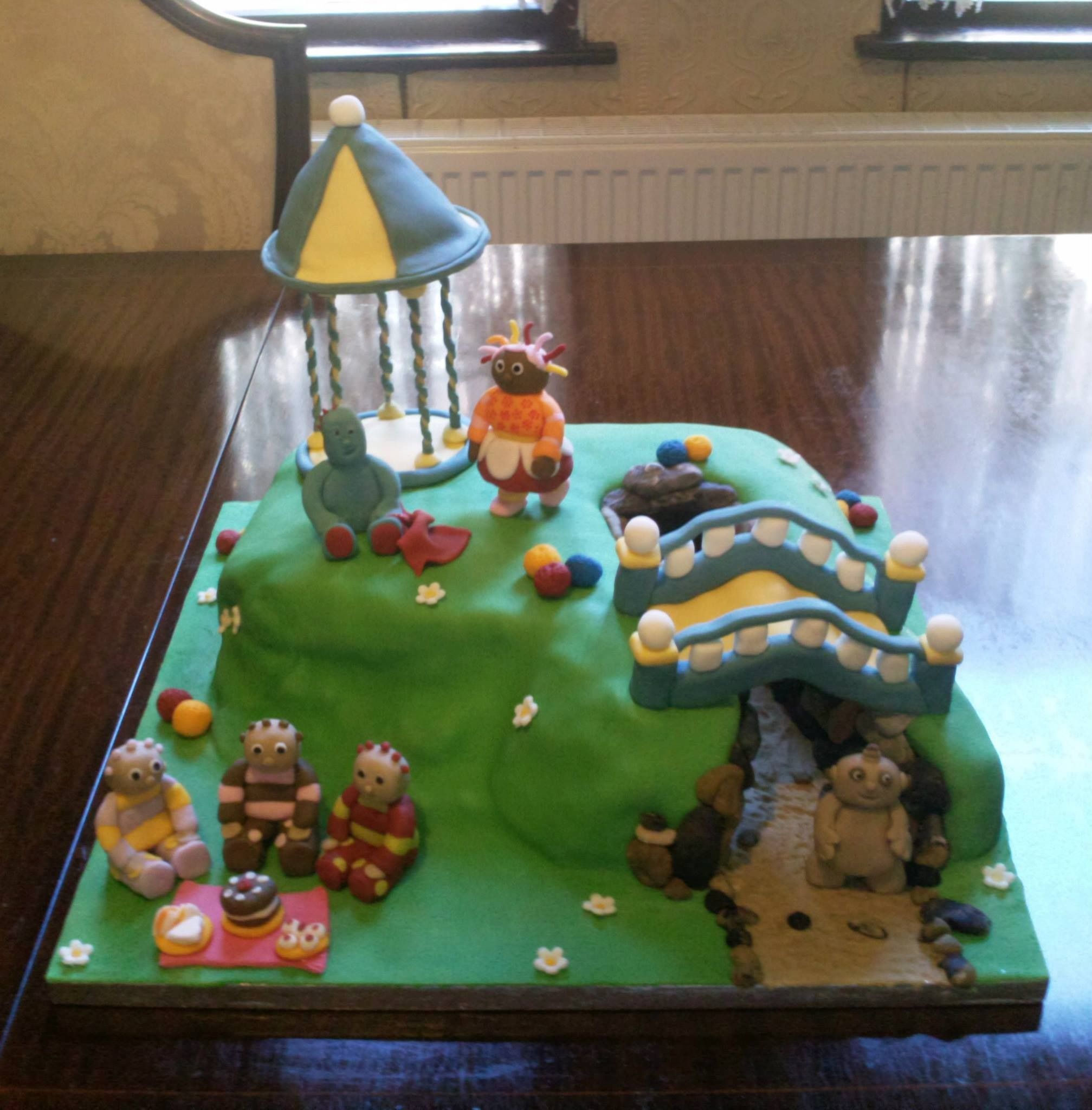 In the night garden cake by Cakes By Nicky Garden cakes, Cake, Desserts