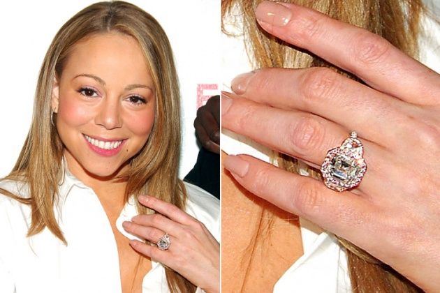 Elegant Mariah carey wedding ring pictures for Christmas Gift