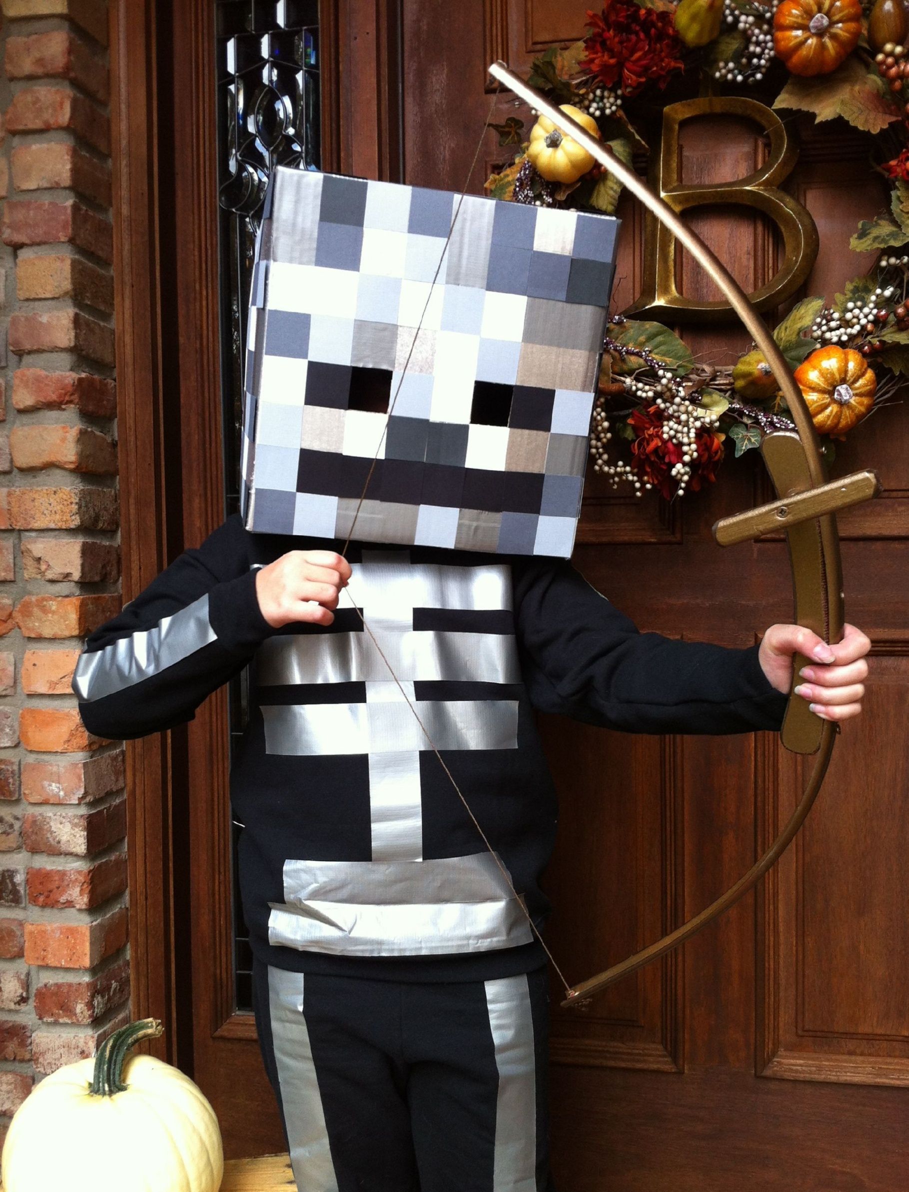 Minecraft Skeleton Halloween Costume