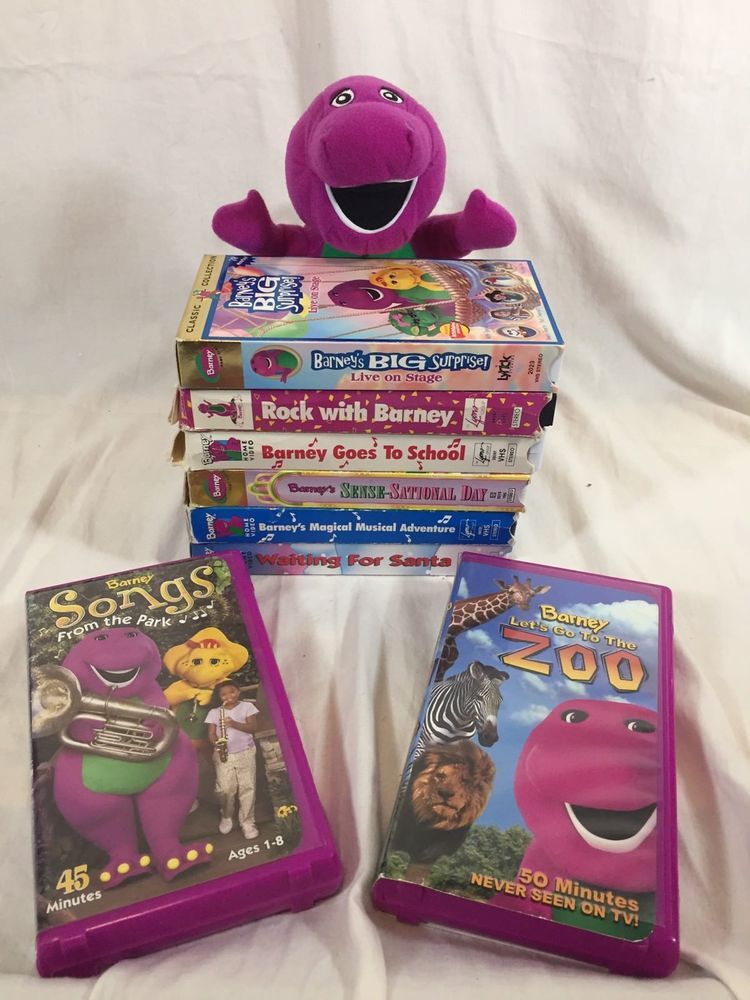 Large Barney Vhs Lot - vrogue.co