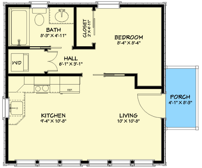 500 Square Foot Tiny House Plans