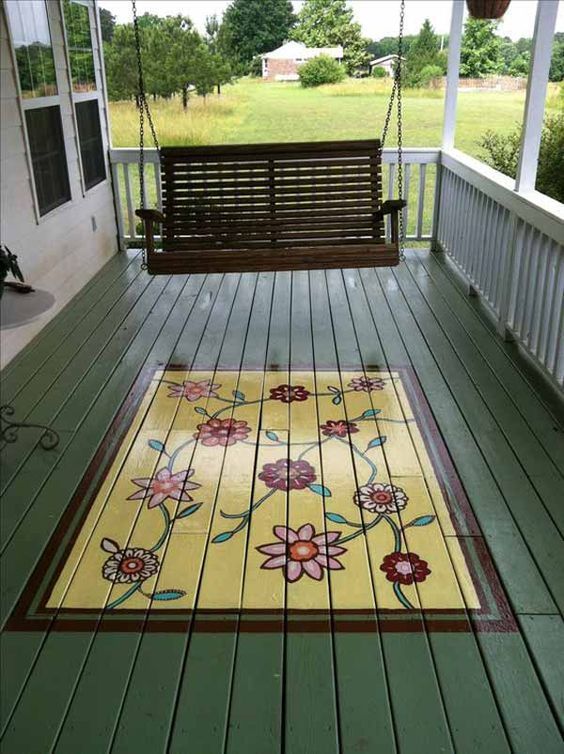 9 Awesome Ways To Jazz Up Your Porch With Painting Projects