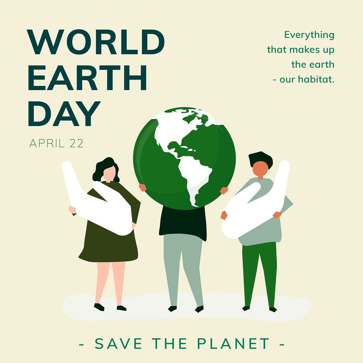 Earth Day - Blimp Microblog Custom Image Library