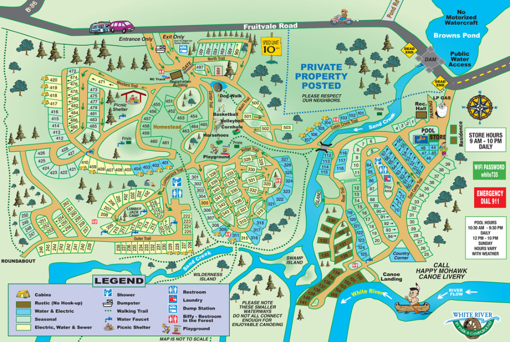 State Park Campground Maps