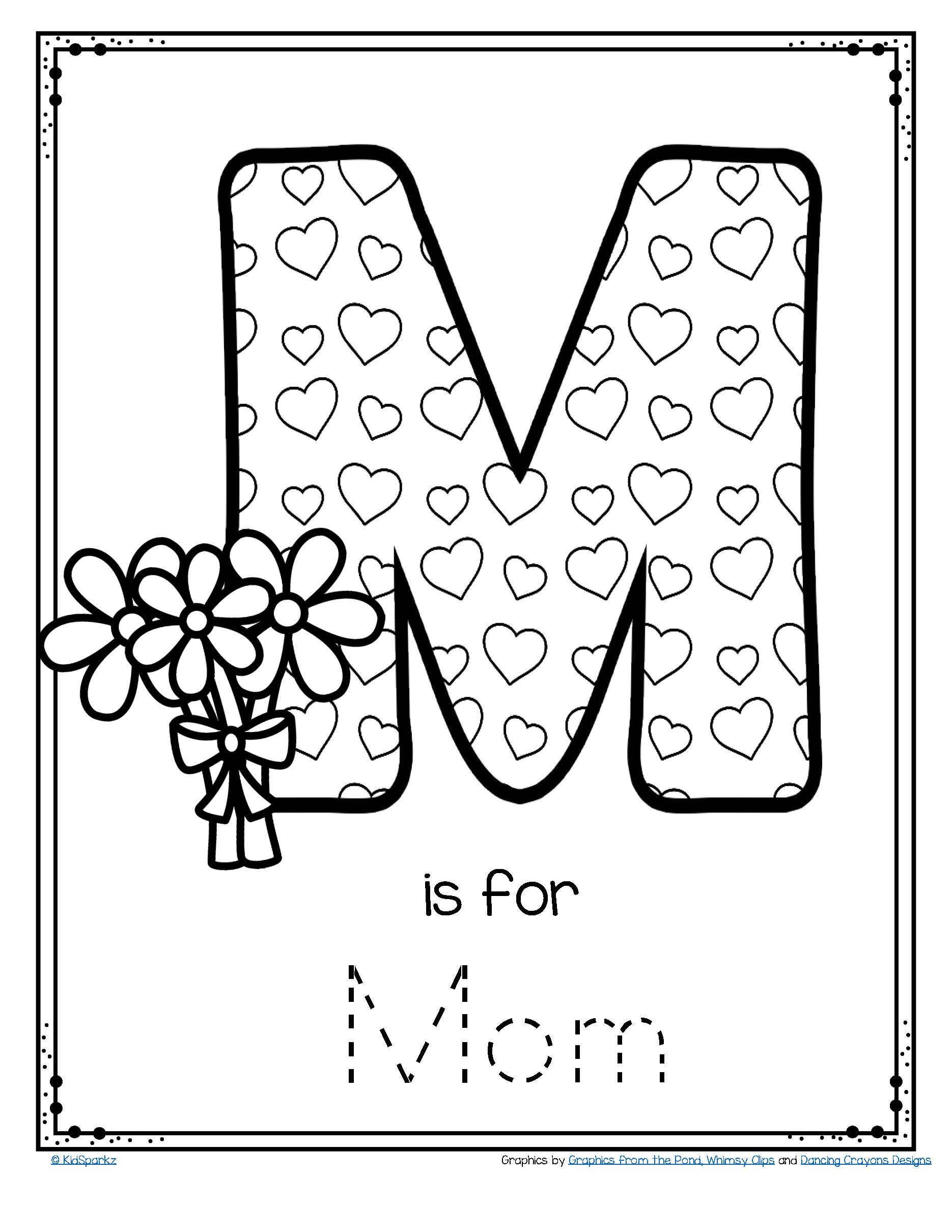 Mother's Day Activities Printables