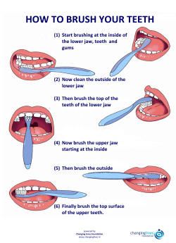 Brushing teeth | Dental facts, Dental hygiene school, Teeth health