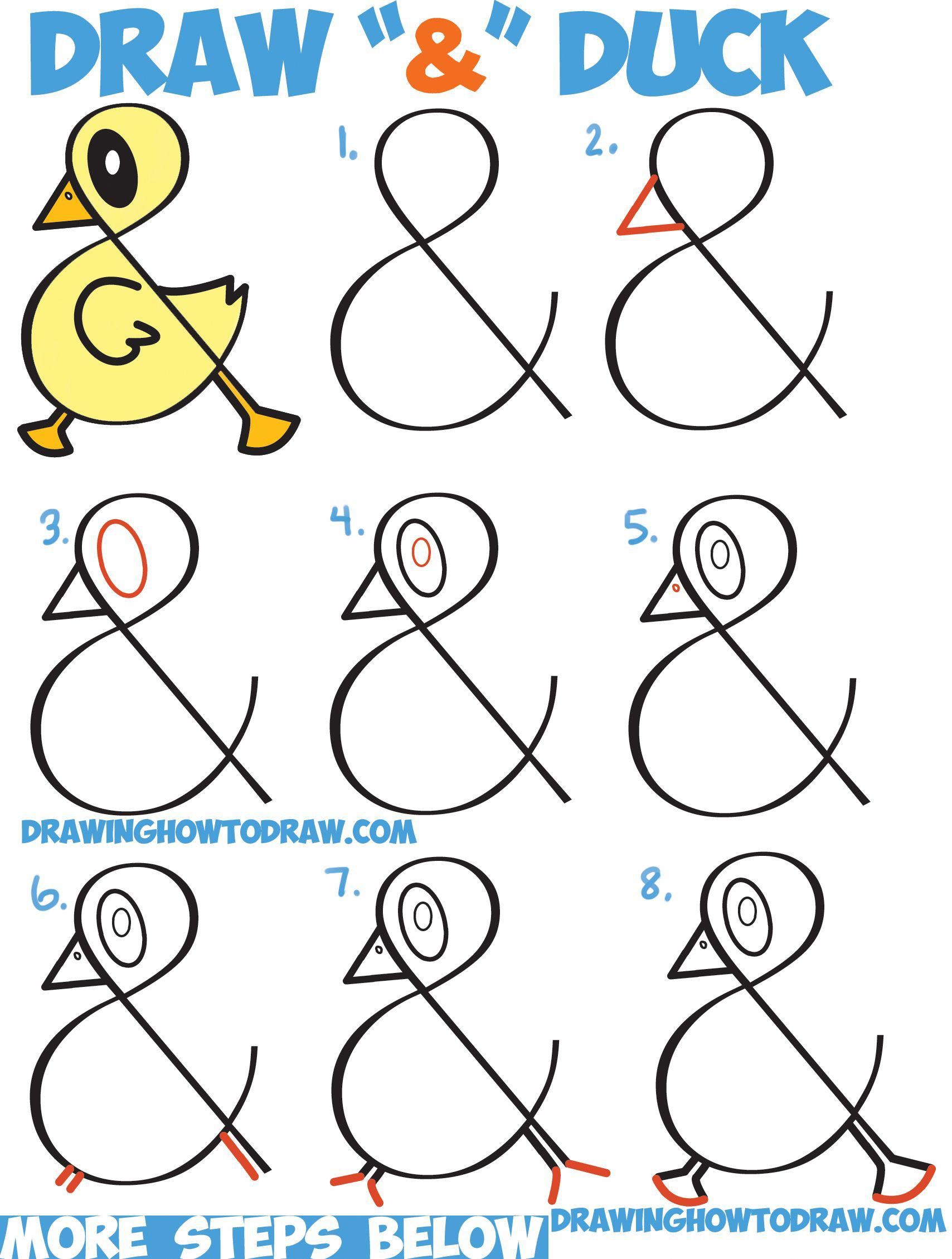 Easy Drawing For Kids Step By Step