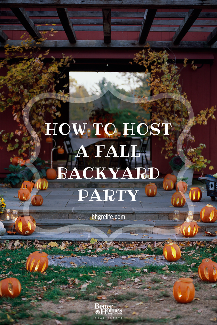 How to Host a Fall Backyard Party