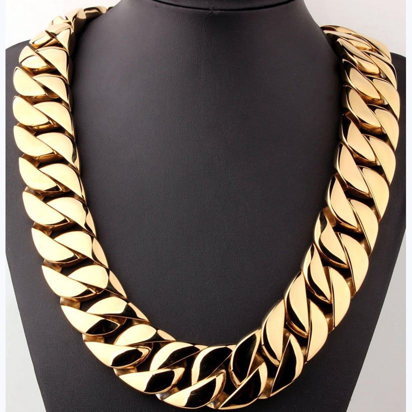 Real Gold Chains For Men With Cross