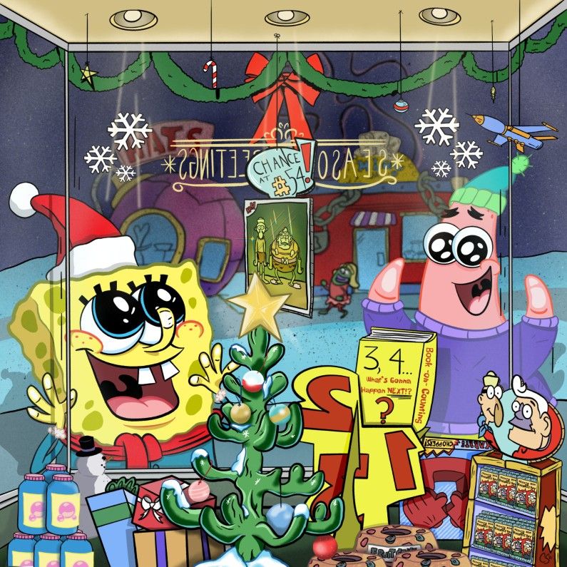 Pin by kythrich on Spongebob Squarepants | Christmas wallpaper iphone ...