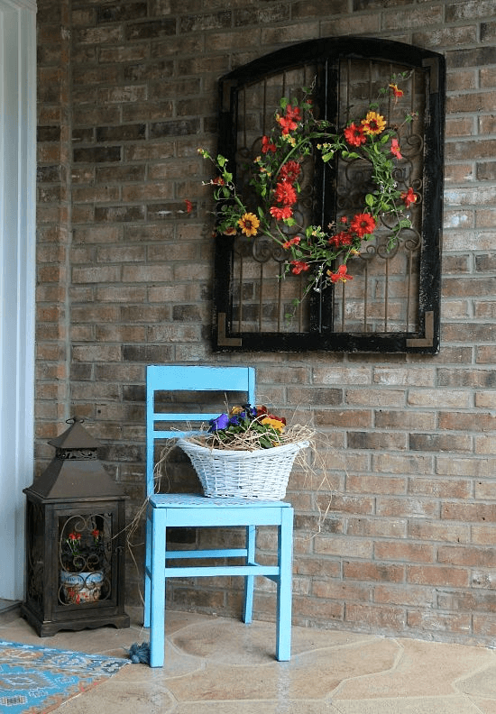 Outside brick wall designs Porch wall decor, Rustic outdoor wall