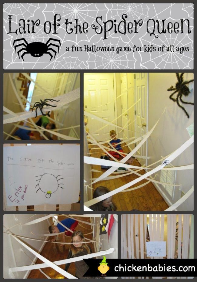 These really simple and nottooscary Halloween games for kids will