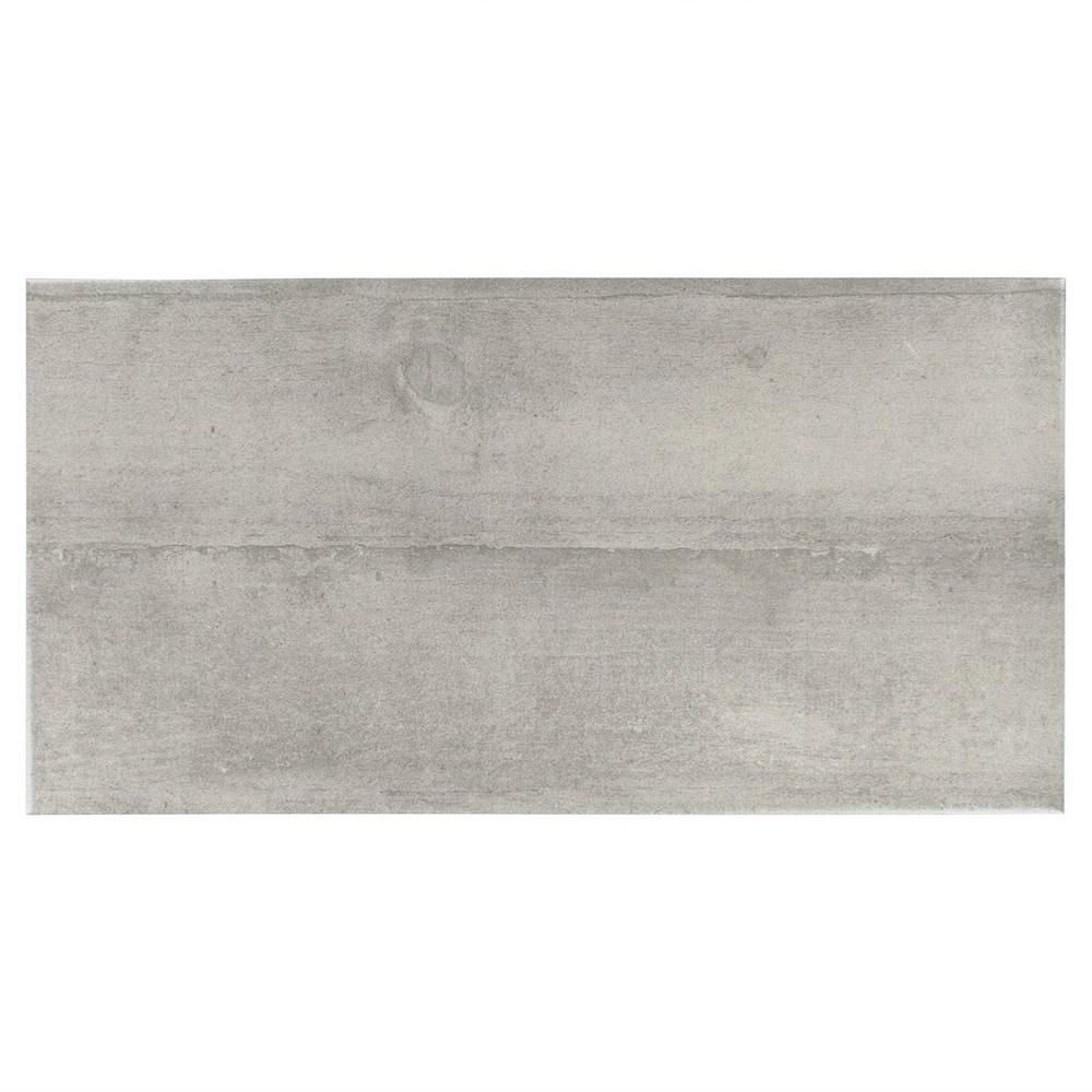 Concrete Gray Ceramic Tile 12 X 24 100136795 Floor And Decor