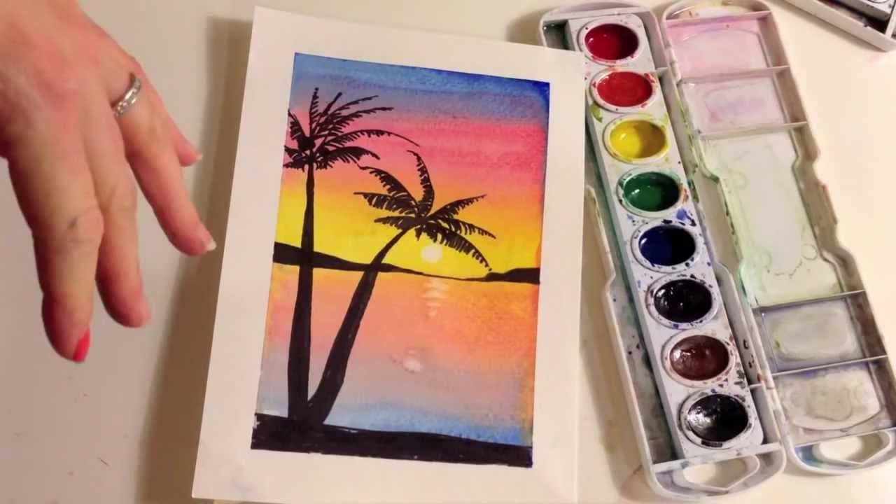 How To Paint With Watercolor - Paint Colors