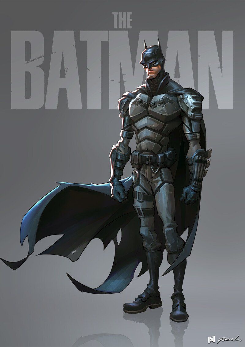 ArtStation - 2022 Practise The Batman Fan Art Batman Concept Art ...